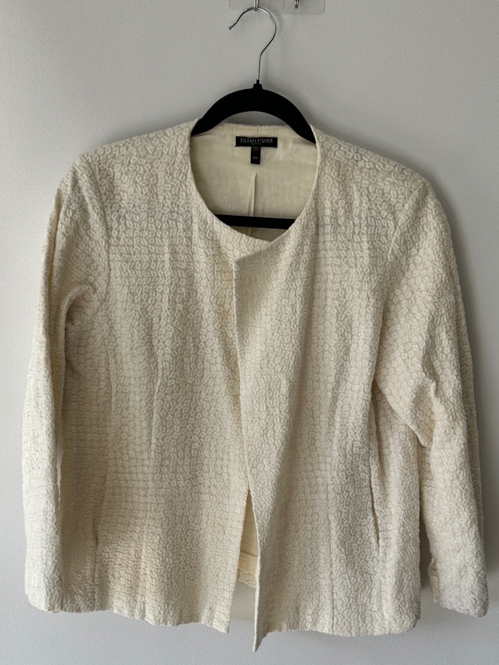 Eileen Fisher women's jacket - Size: Petite Medium